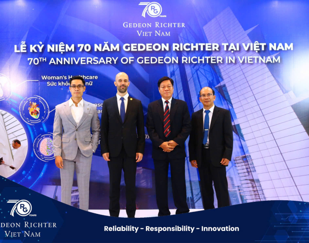 Gedeon Richter's 70th Anniversary in Vietnam